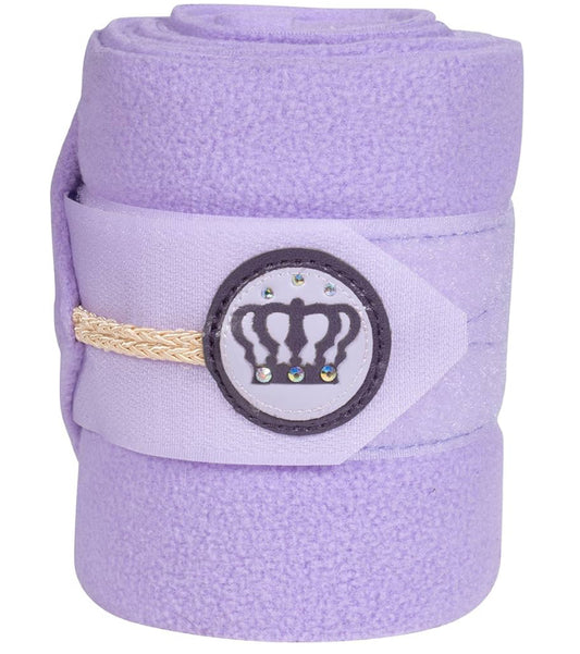 Hkm Stable Bandages Lavender Bay - 300cm - Set Of 4