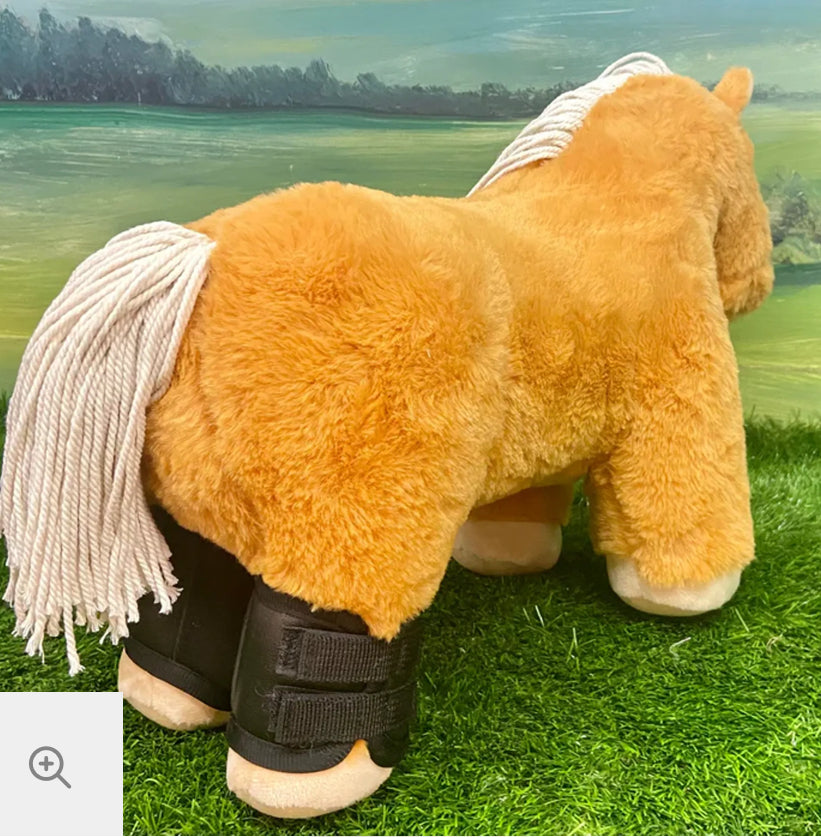 Crafty Ponies - Brushing Boots - Black