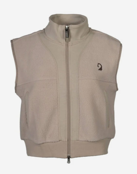 Hkm Lauria Garrelli Fleece Gilet Arezzo Teddy Beige