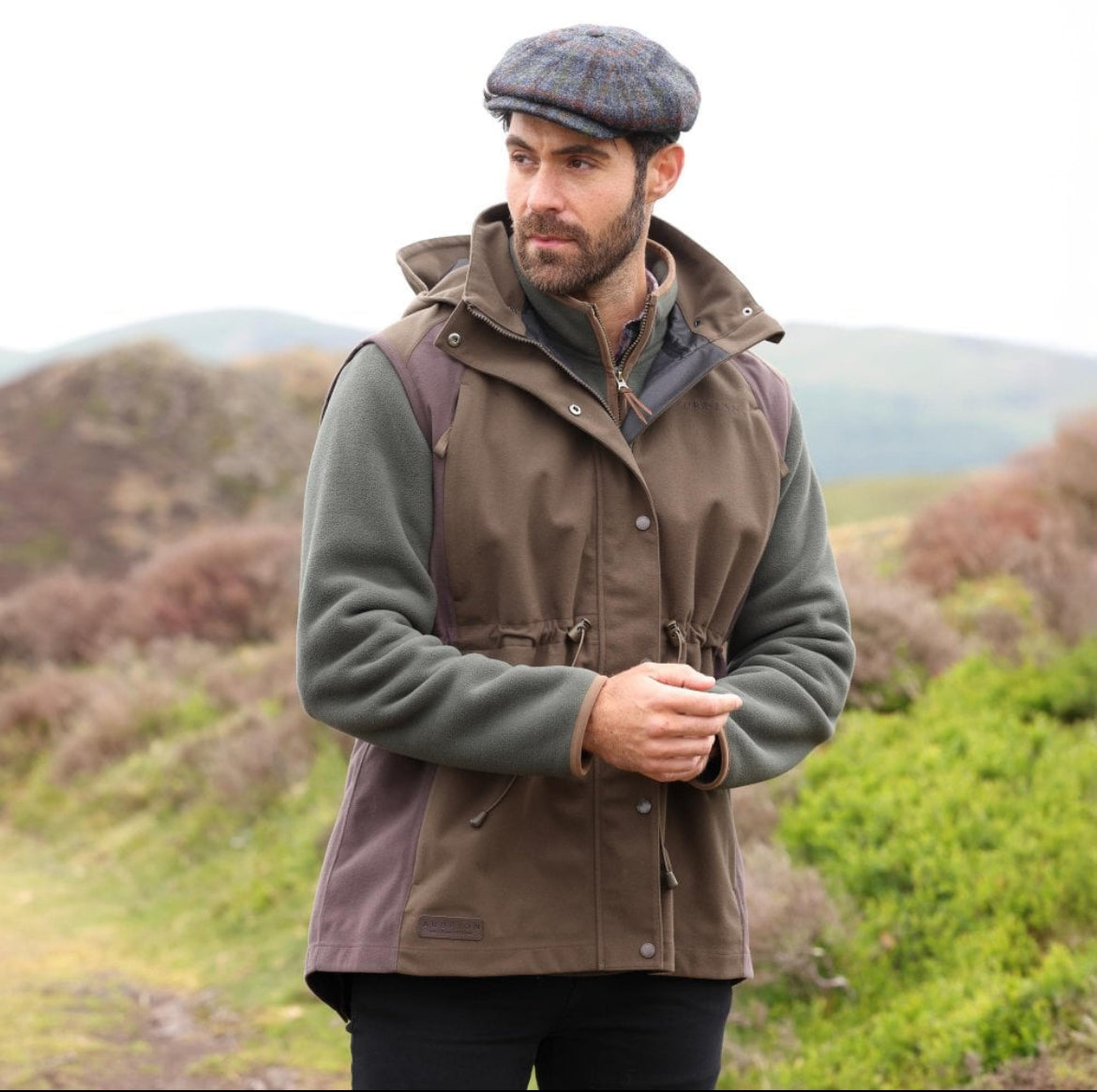 Aubrion Heritage Gilet Unisex Khaki Dark Olive