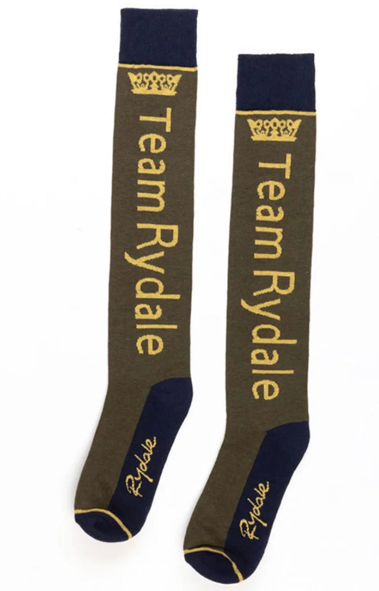 Rydale Team Knee Length Riding Socks Size 4-7
