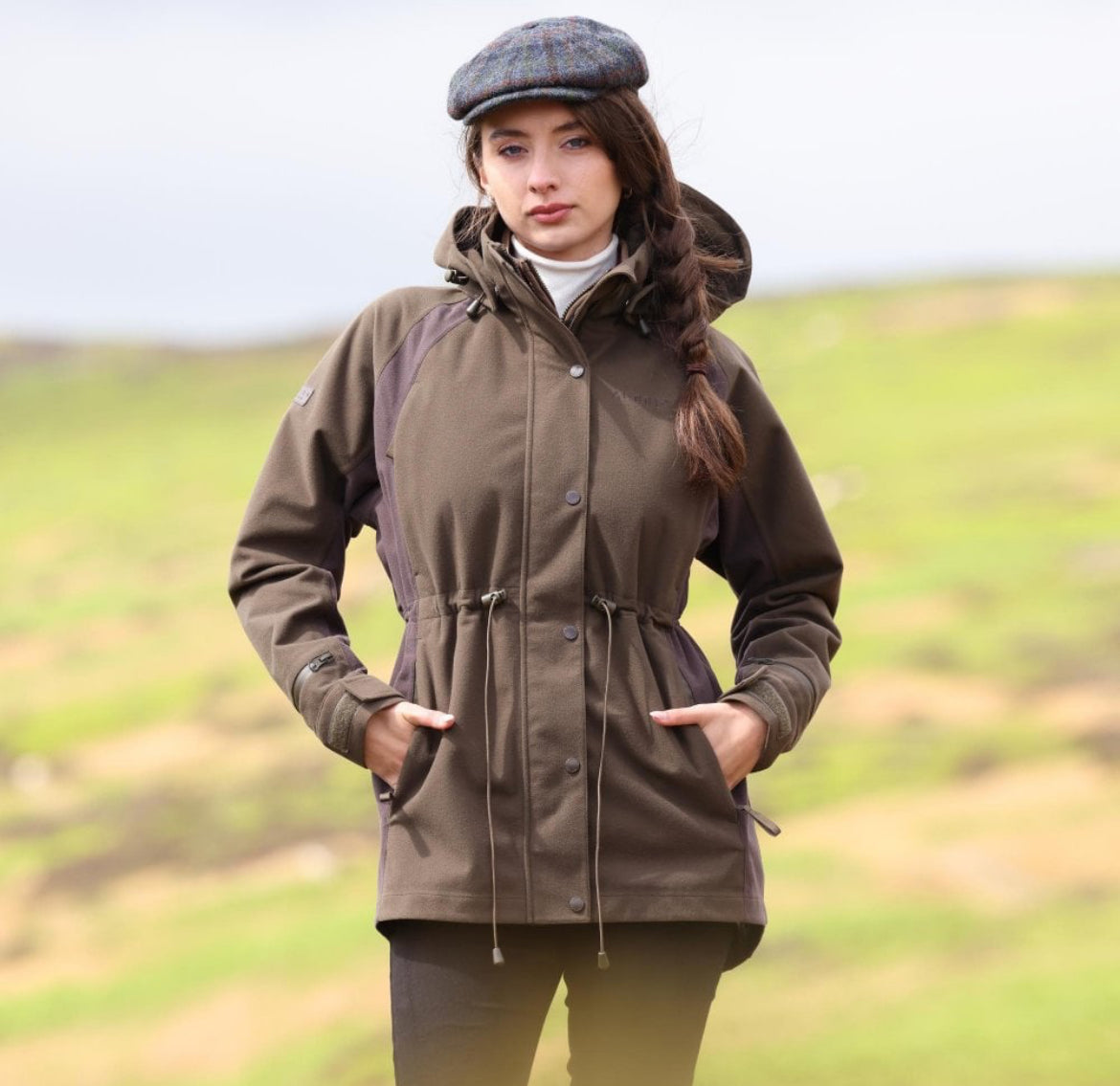 Aubion Heritage Full Zip Jacket Unisex Dark Olive