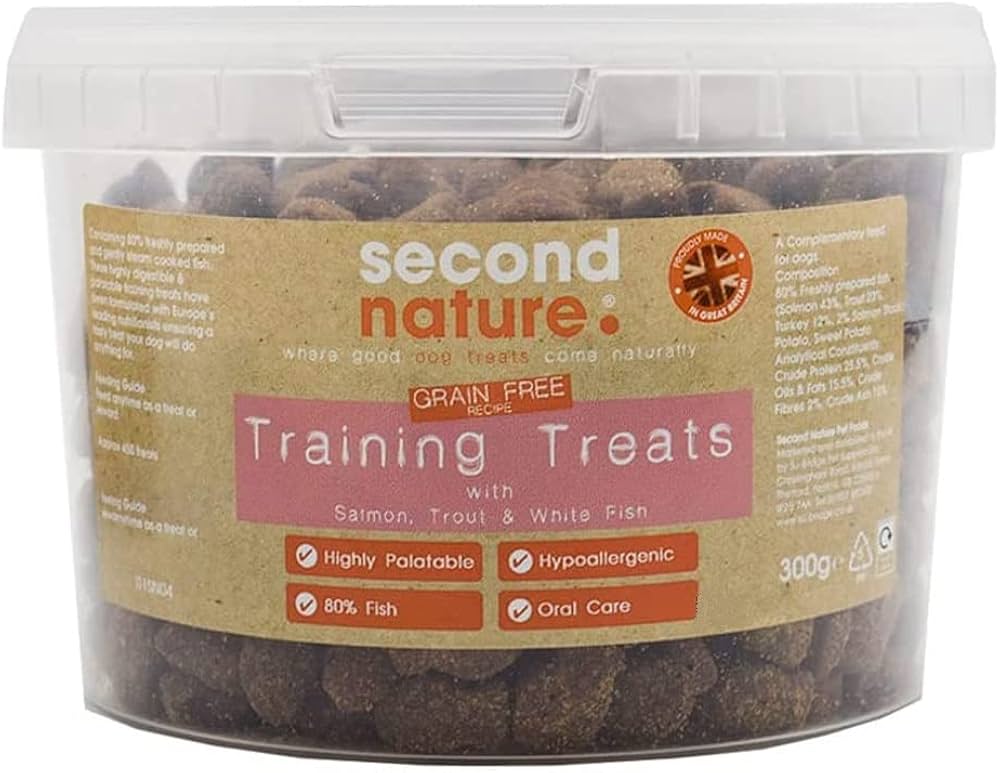 Second Nature High Meat Grain Free Training Treats 300g