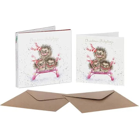 Wrendale Christmas Card Set Of 8