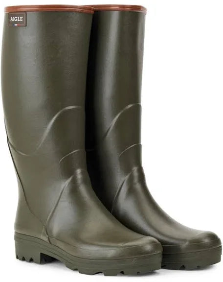 Aigle Chambord Pro 2 Khaki Wellington Boots