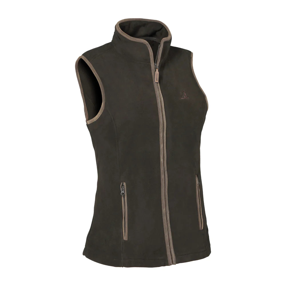 Percussion Scotland Ladies Fleece Gilet Various Colours