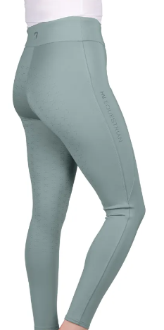 Hy Equestrian Melton Riding Tights - Dove Blue