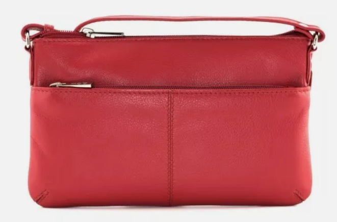 Mala Anishka Midi Double Pocket Cross Body Bag