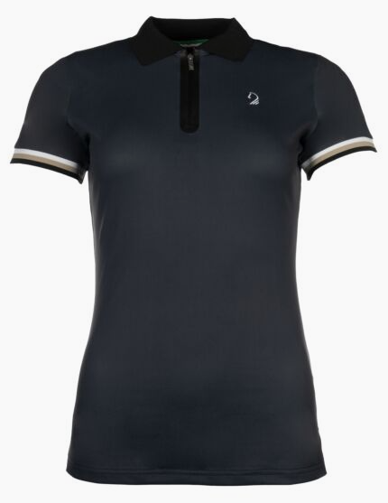 Hkm Polo Shirt - Amalfi - Black