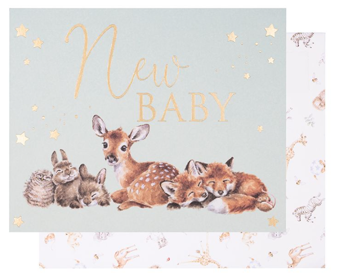 Wrendale - Little Wren - New Baby Card