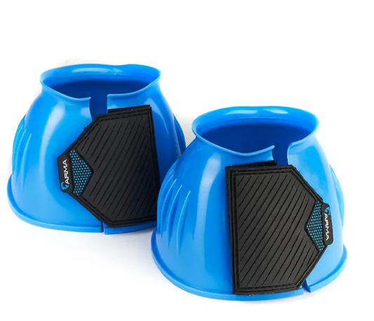 Shires Arma Gloss Over Reach Boots - Blue