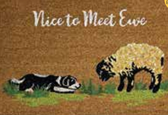 Bree Premium Printed Coir Door Mat - 50 X 75