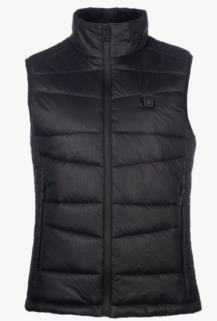 Hkm Mens Heating Vest - Heat Control - Style - Black