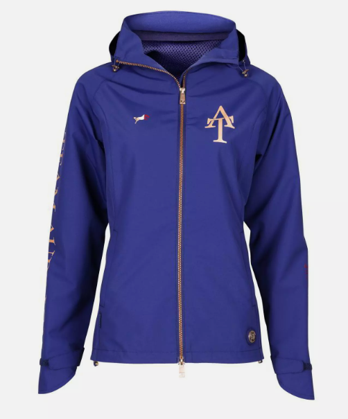 Shires Aubrion Team Waterproof Jacket - Young Rider - Navy
