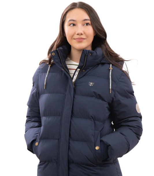 Lighthouse Margot Ladies Coat Navy