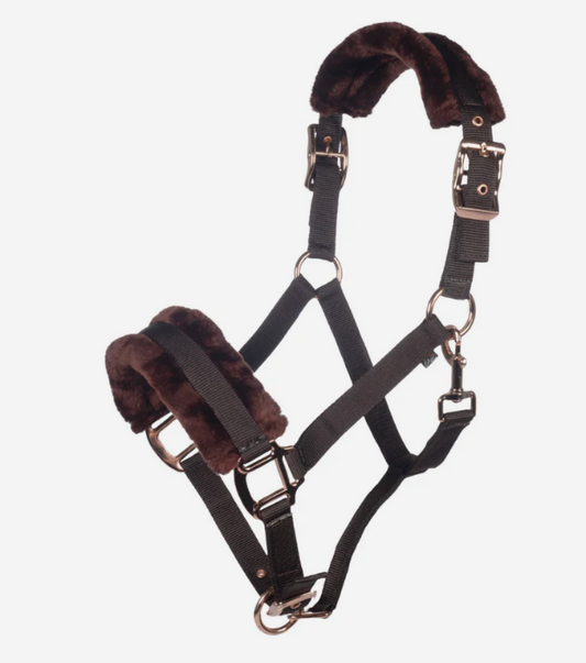 Head Collar Rosegold Glamour Style Brown/rosegold