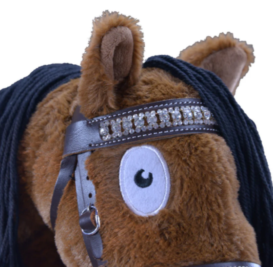 Crafty Ponies Hobby Horse Bridle And Crystal Browband