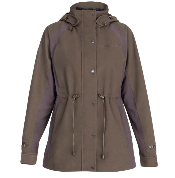 Aubrion Heritage Full Zip Jacket Unisex Dark Olive
