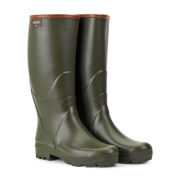 Aigle Chambord Pro 2 Khaki Wellington Boots