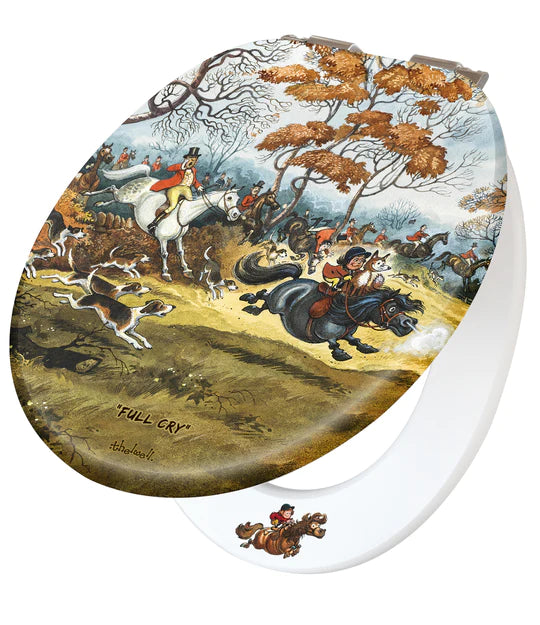 Loo Prints Hand Finished Wooden Loo Seat