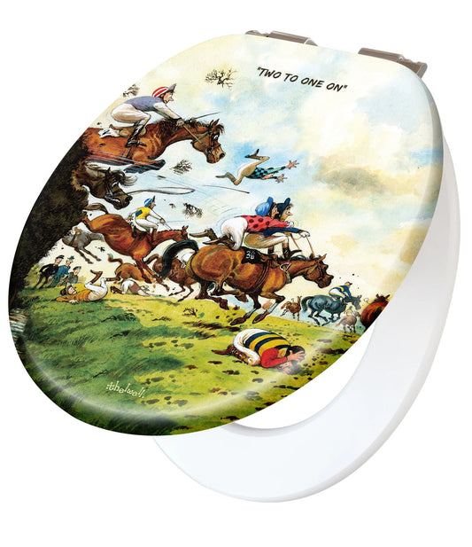 Loo Prints Hand Finished Wooden Loo Seat