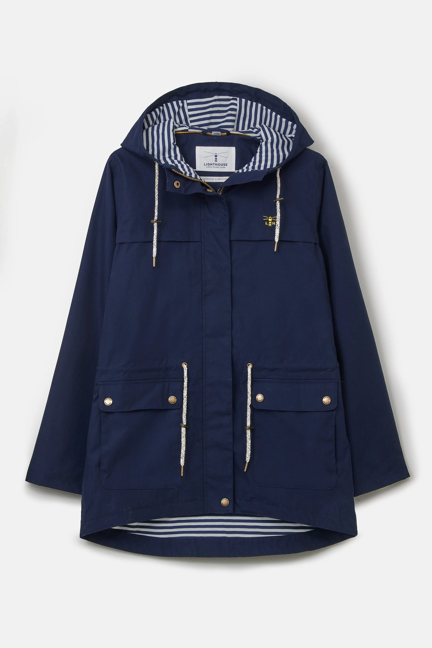 Lighthouse Navy Alicia Coat