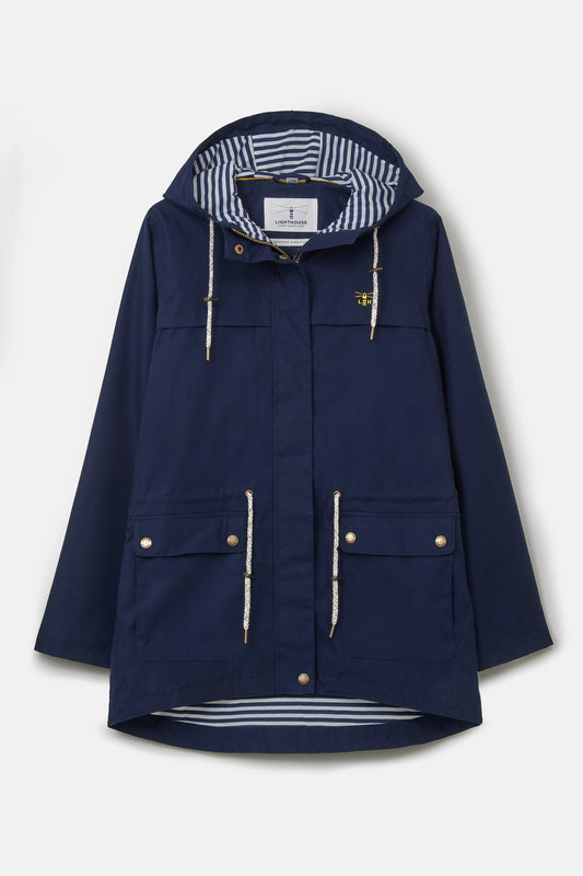 Lighthouse Navy Alicia Coat