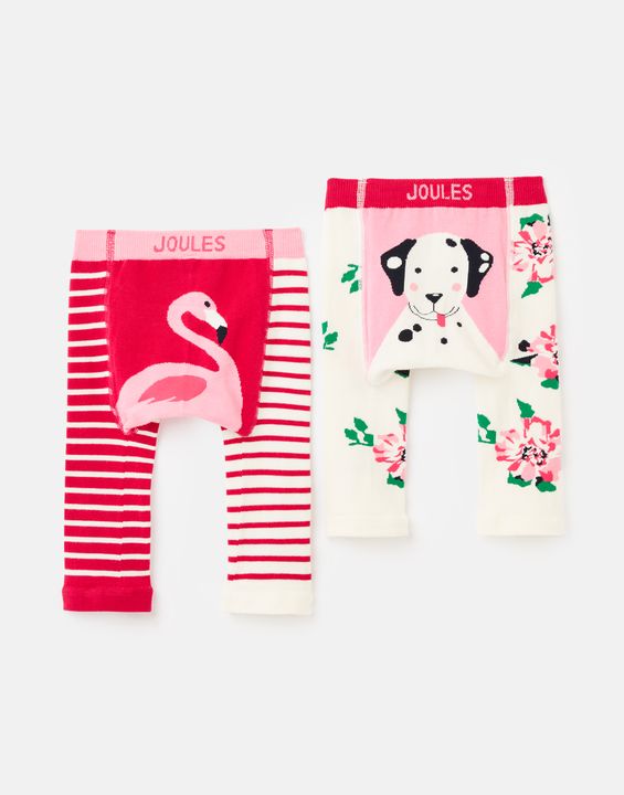 Joules Lively Leggings Flamingo/Dog