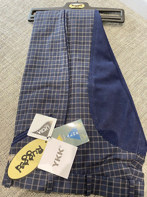 Rugged B3 Ladies Navy Check Breech Full Seat - SALE