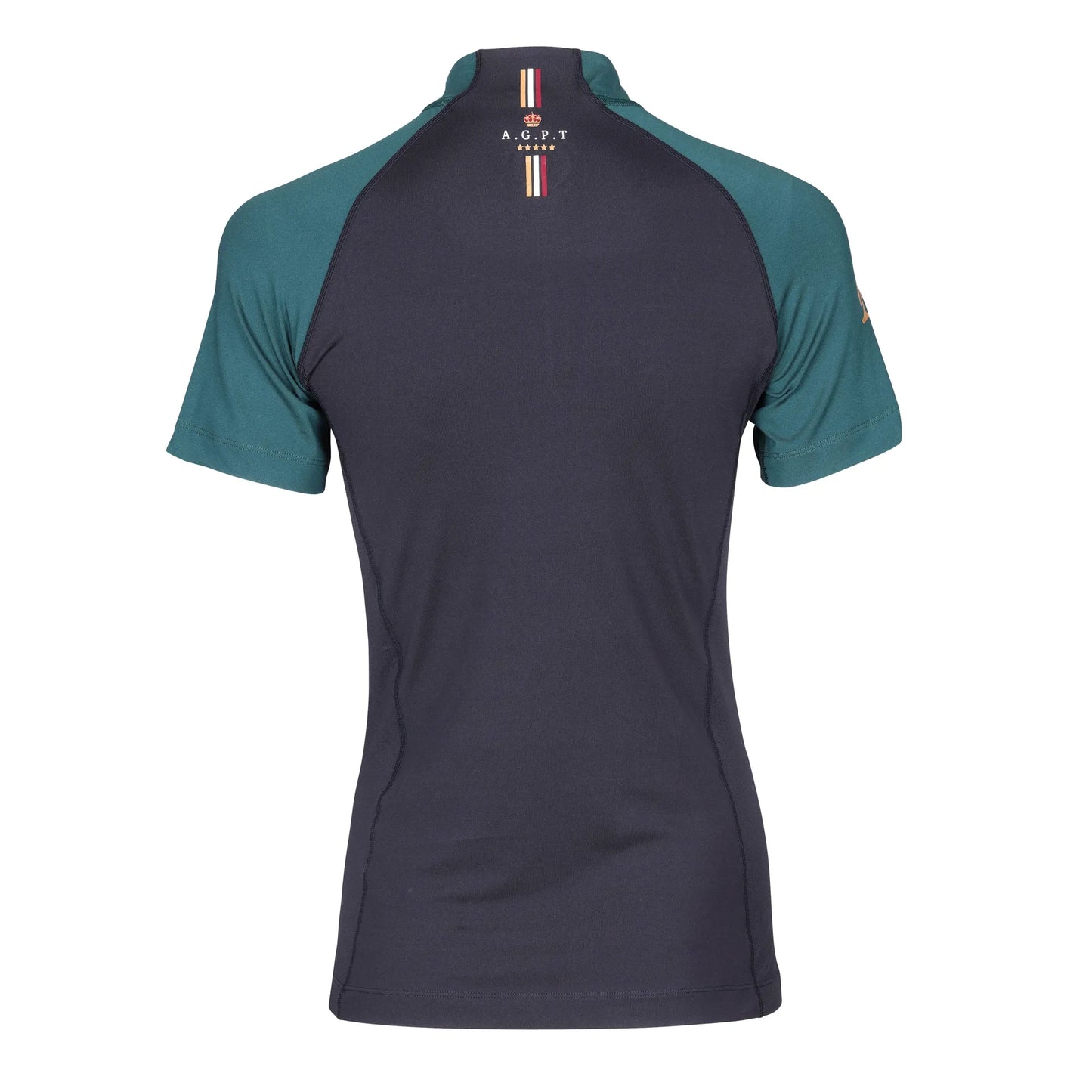 Shires Aubrion Team Short Sleeve Young Rider Base Layer - Black