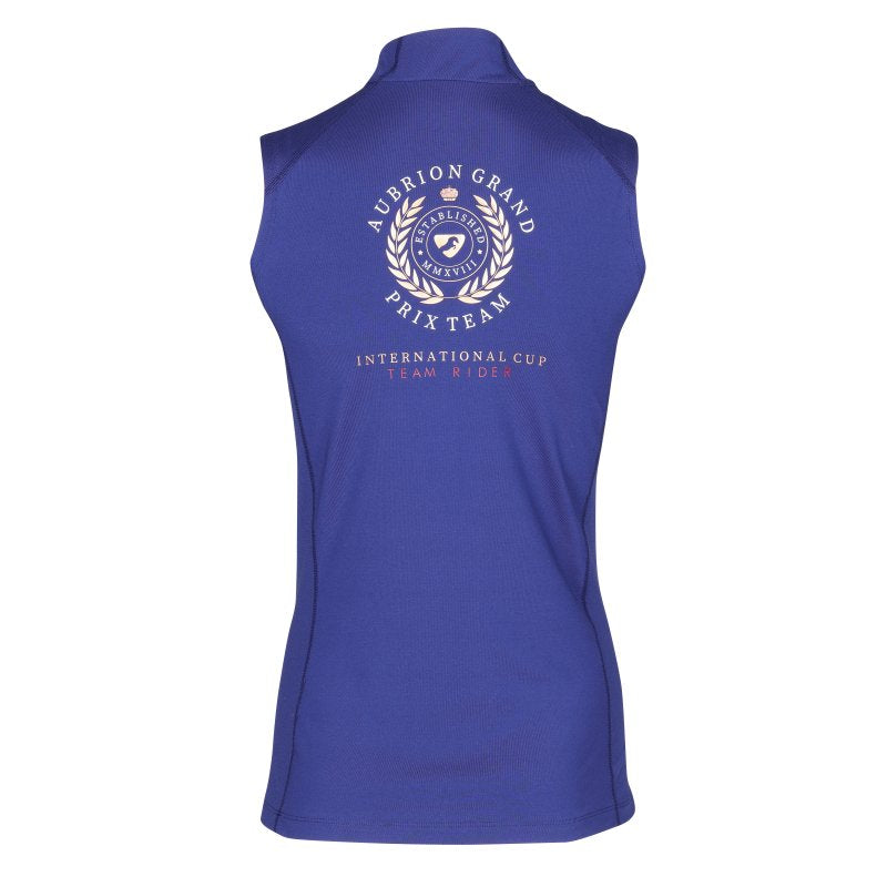 Shires Aubrion Team Sleeveless Baselayer - Navy