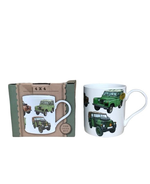 The Leonardo Collection Mens Classic Boxed Landrover Mug