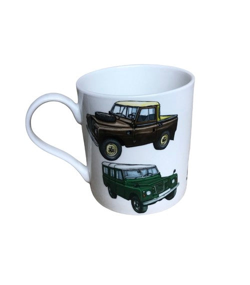 The Leonardo Collection Mens Classic Boxed Landrover Mug