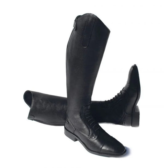 Rhinegold Luxus X-Short Black Long Boot