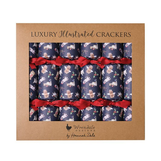 Wrendale Luxury 'A Pawsome Christmas' Dog Christmas Crackers