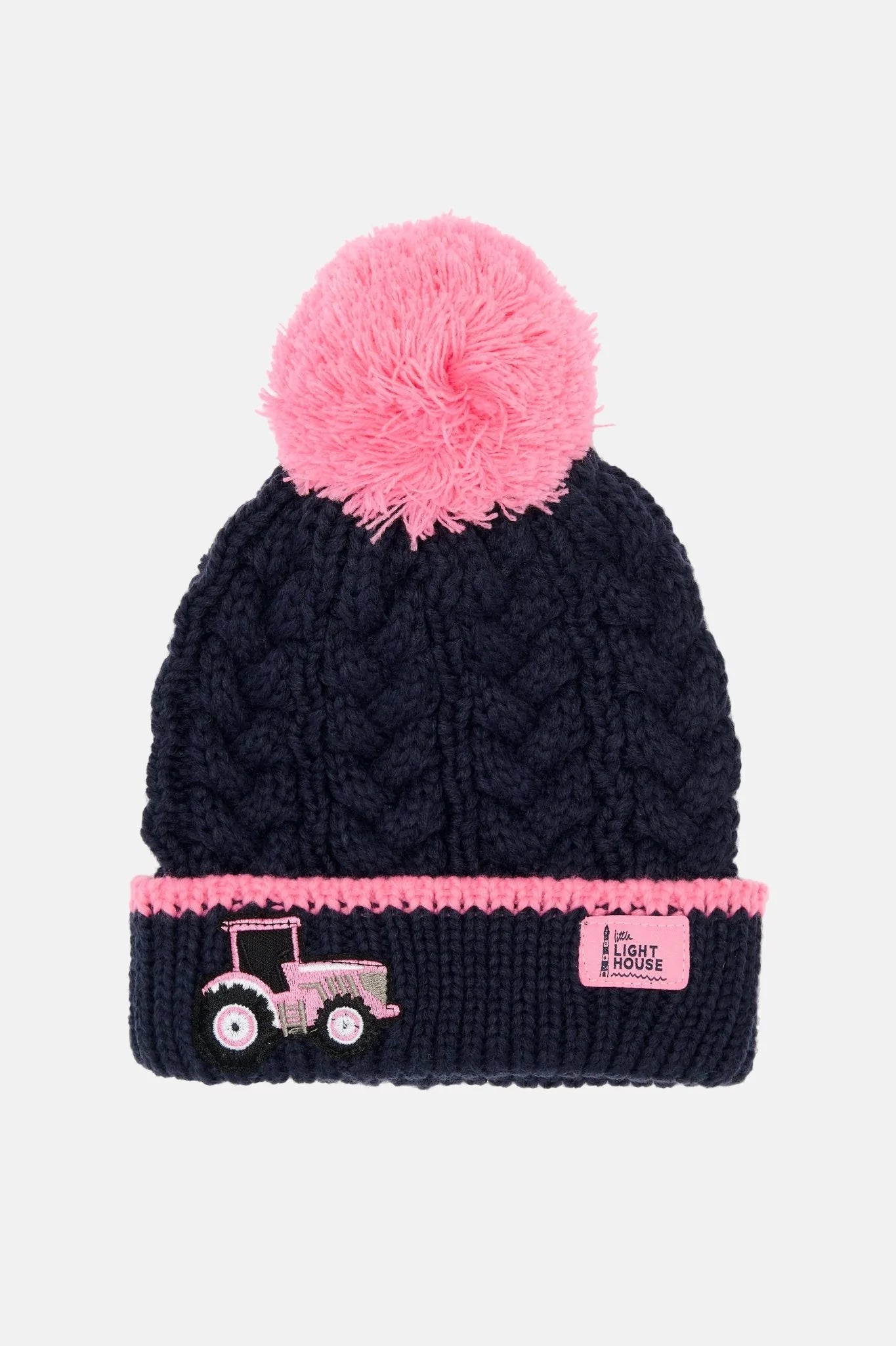 LightHouse Childs Bobbie Sweat Pea Tractor Bauble Hat