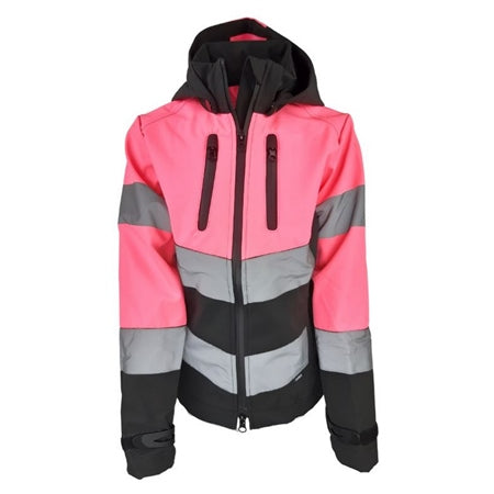 Cameo Junior Pink Hi-Vis Jacket