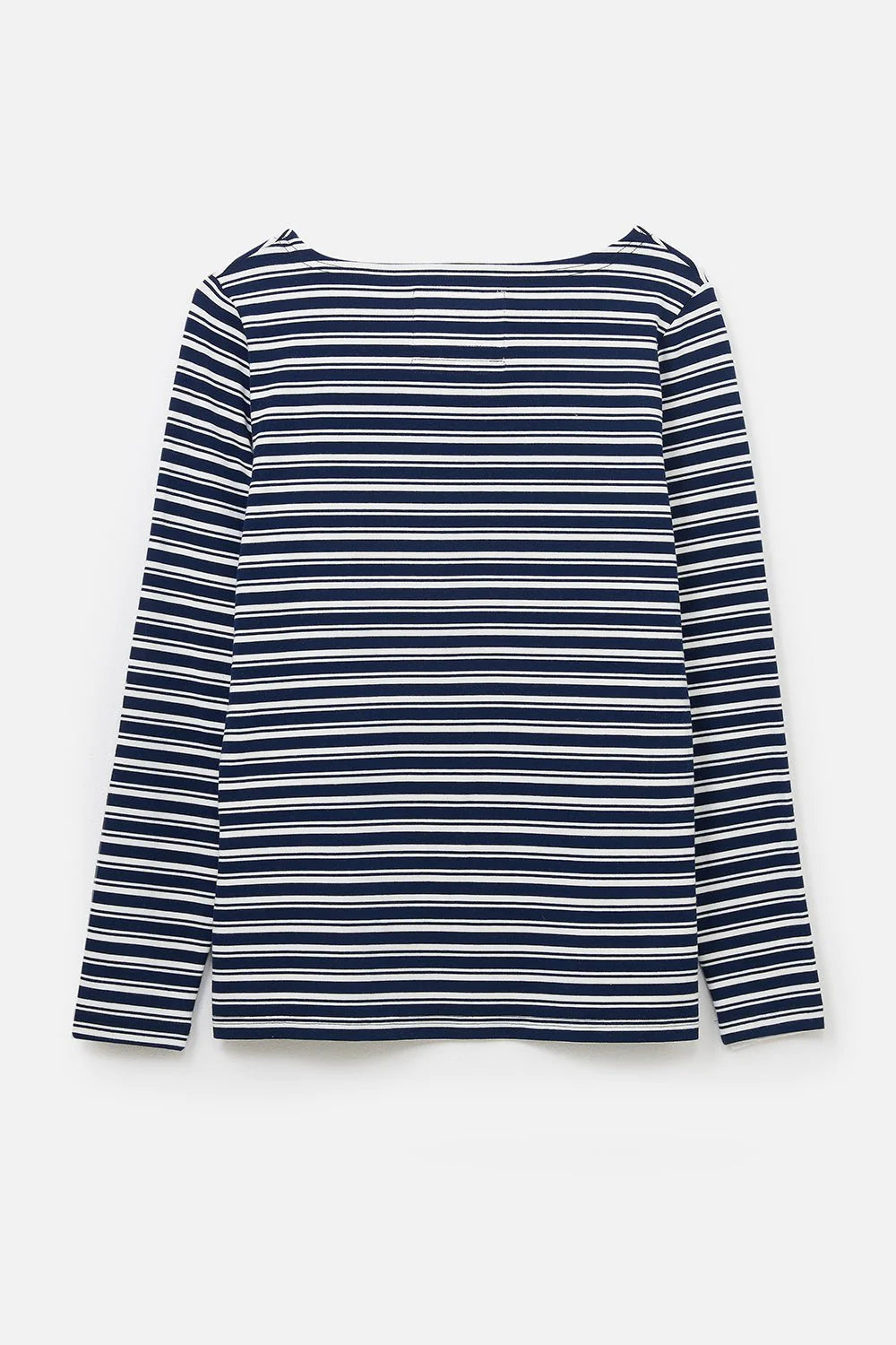 Lighthouse Causeway Navy Stripe Long Sleeve Top