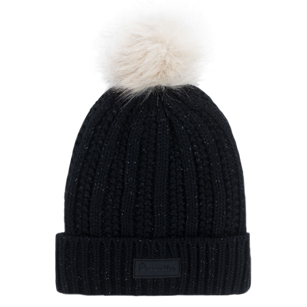 Cavallo Gasira Black Knitted Hat