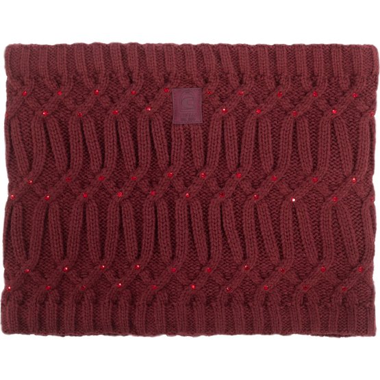 Cavallo Gauri Dark Red Knitted Neck Loop