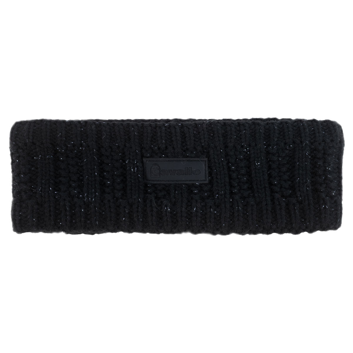 Cavallo Gerlis Knitted Black Headband