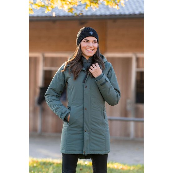 Covalliero Ladies Jade Green Parka