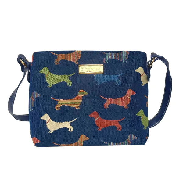 Signare Dachshund Cross Body Bag