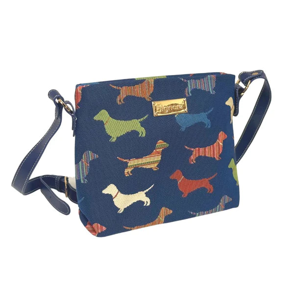 Signare Dachshund Cross Body Bag