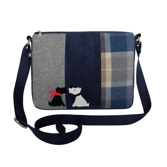 Earth Squared Applique Dog Messanger Bag