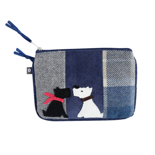 Earth Squared Applique Dog Juliet Purse