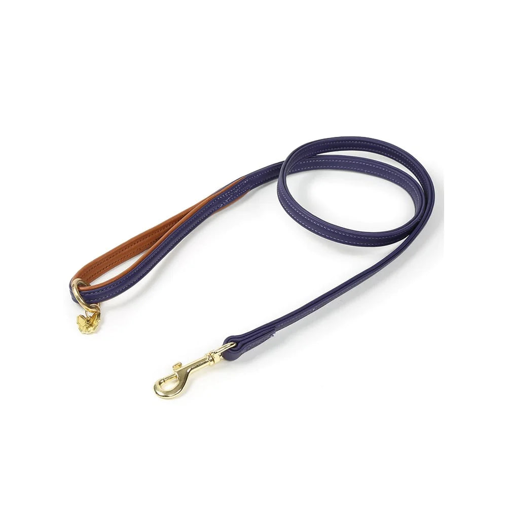 Shires Digby & Fox Padded Purple Dog Lead