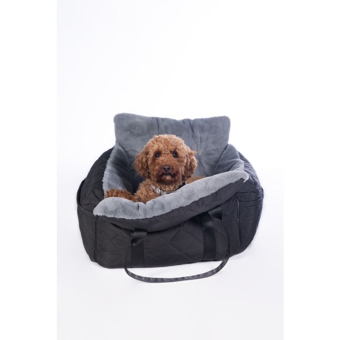 Hkm Buddy Multifunctional Black/Grey Dog Travel Bed