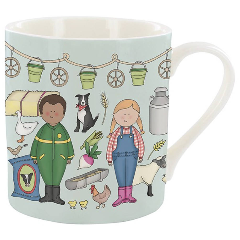 Emma Lawrence Welly Wearers Farmers Mug