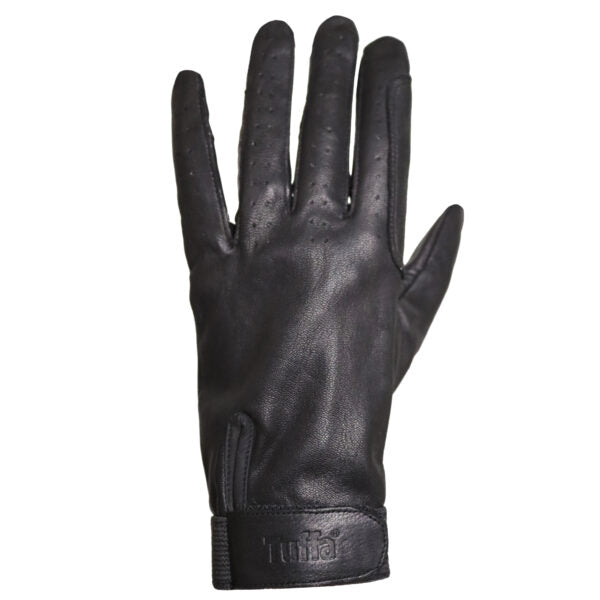 Tuffa Equi-Grip Fine Classic Goatskin Black Gloves